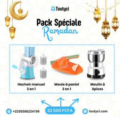 Pack Ramadan – L’essentiel pour des repas savoureux et faits maison !